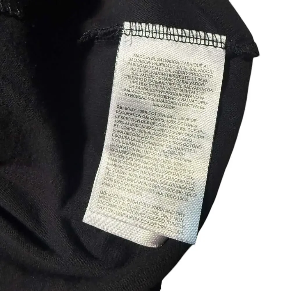 The North Face Logo T-Shirt Size XXL Black Cotton Short Sleeve